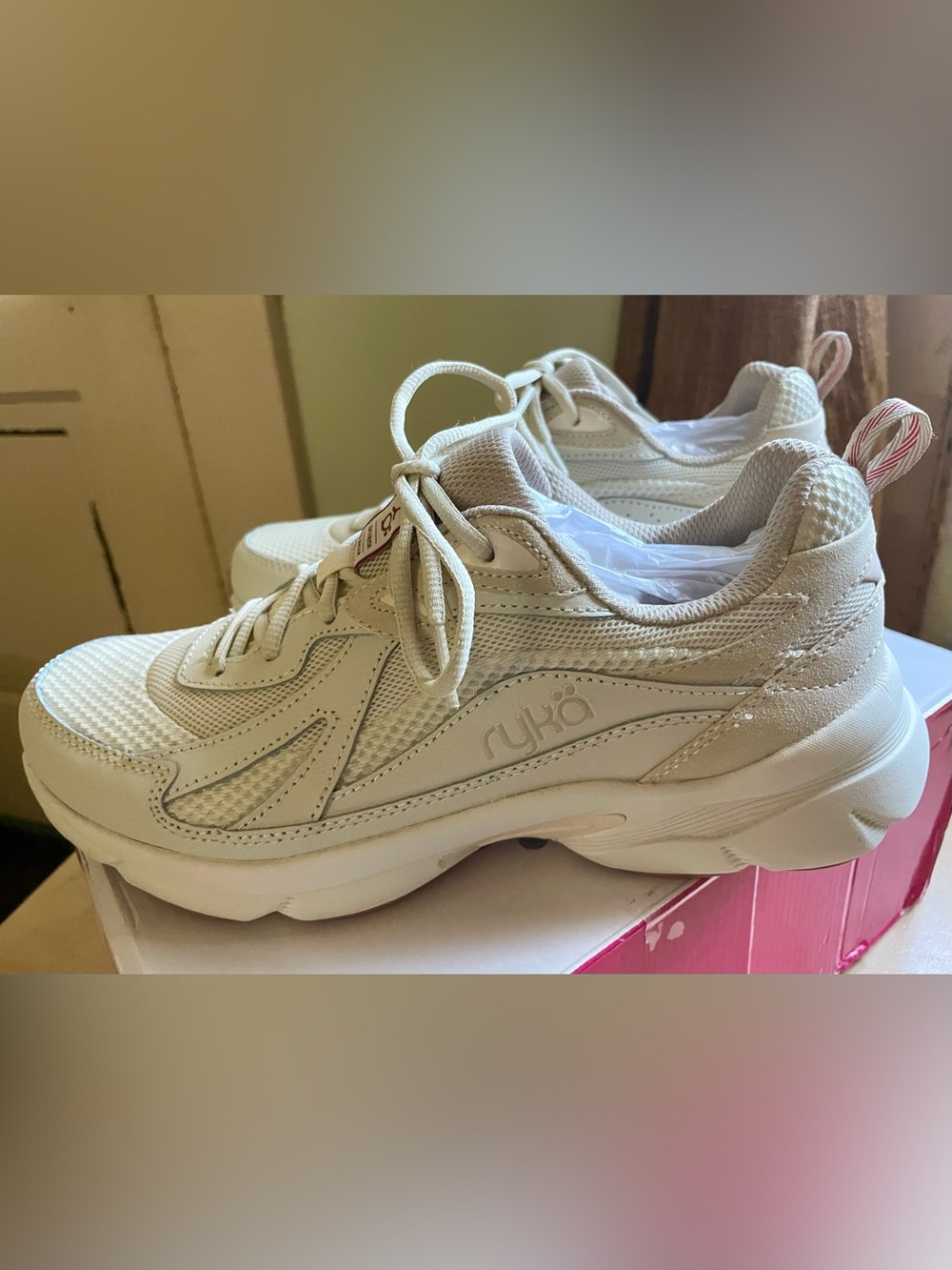 RYKA Terra Taupe Skywalk Lace-Up Sneaker - Picture 3 of 7